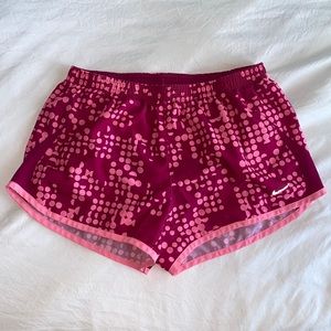 Pink Nike Running Shorts